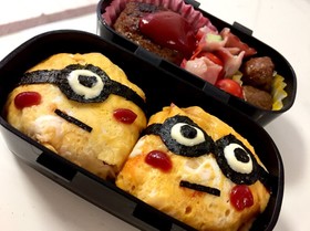 簡単☆ミニオン☆キャラ弁